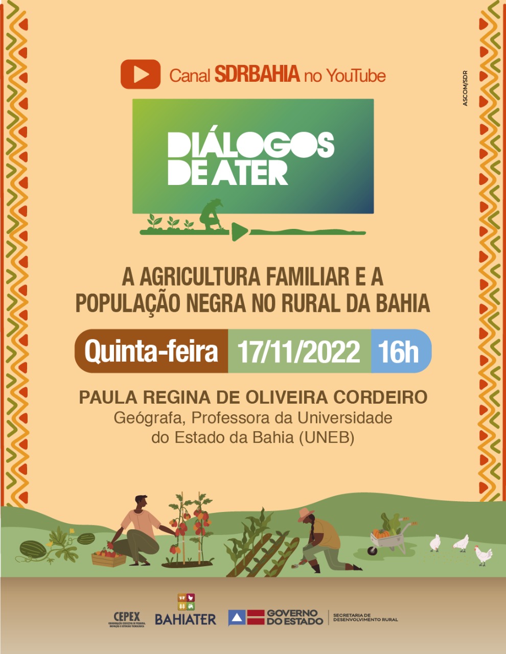 Redação Bahia DiÁlogos De Ater Volta Com O Tema A Agricultura Familiar E A PopulaÇÃo Negra 4761